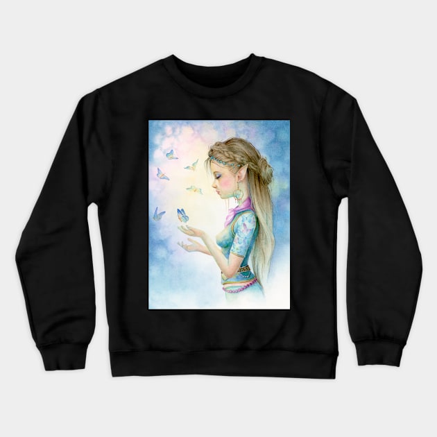 Enchanted By Scot Howden Crewneck Sweatshirt by barnstudio